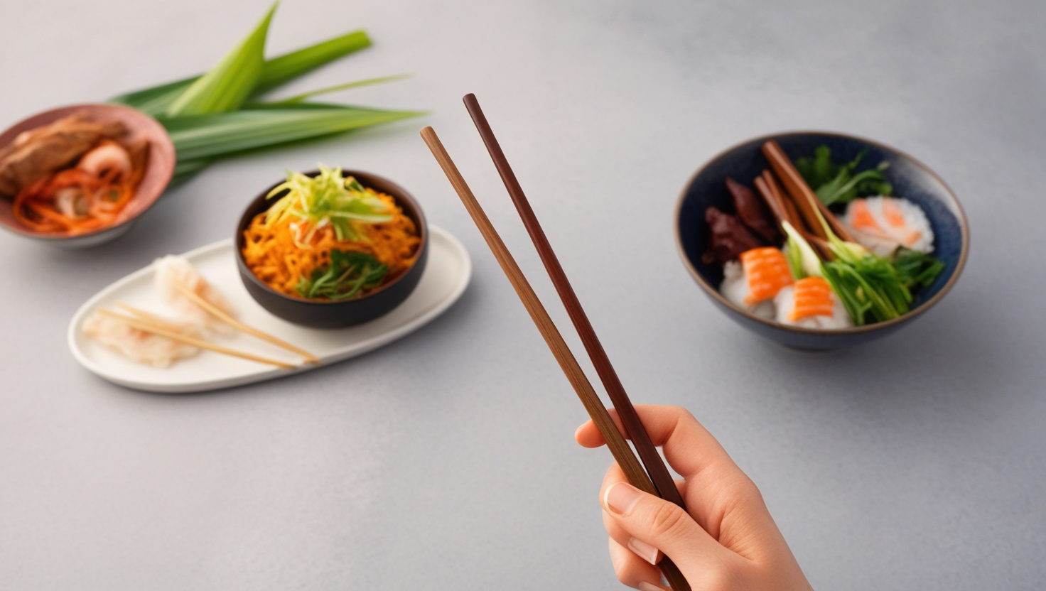 How to Hold Chopsticks